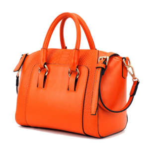 Orange Women Hand Bag